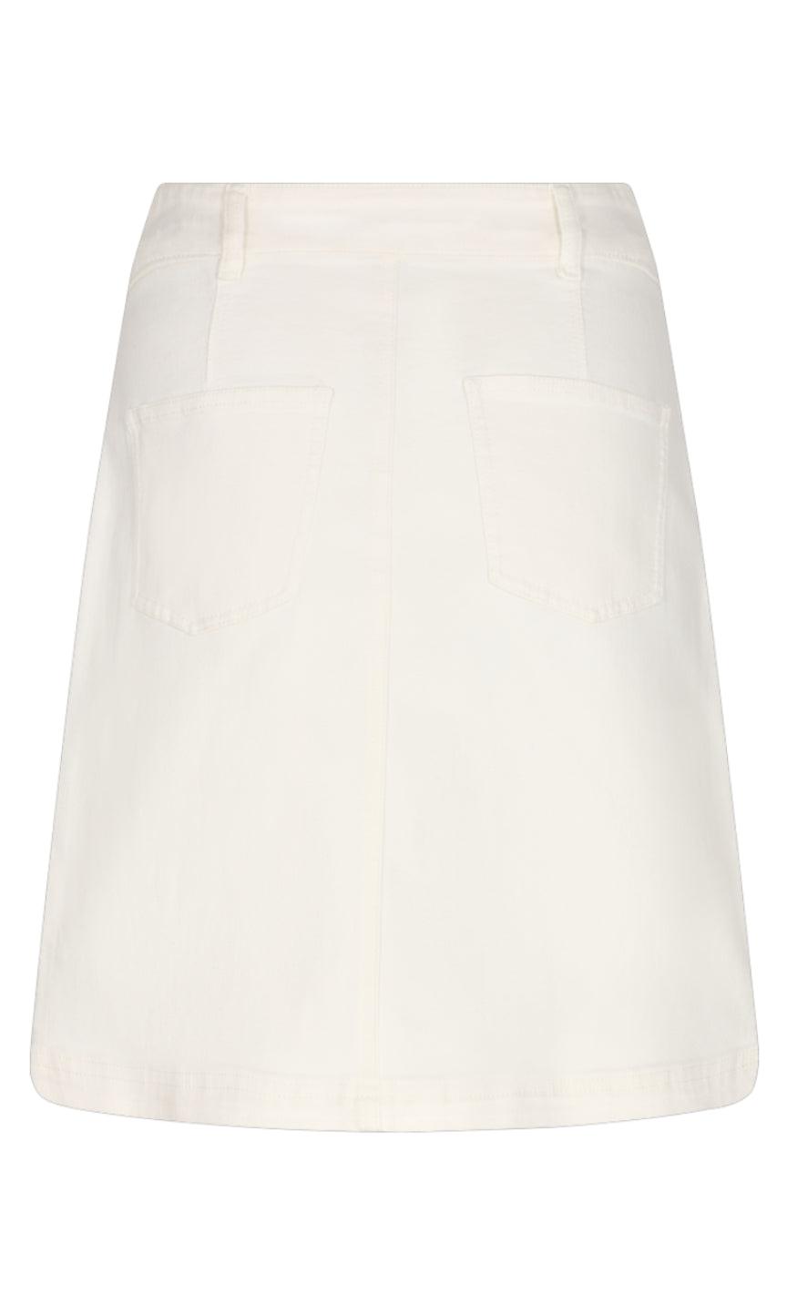 Freequent Nederdel - Harlow - Brilliant White