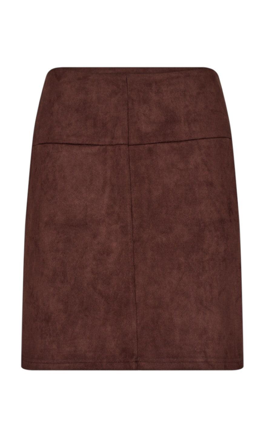 Freequent Nederdel - Lexie - Coffee Bean