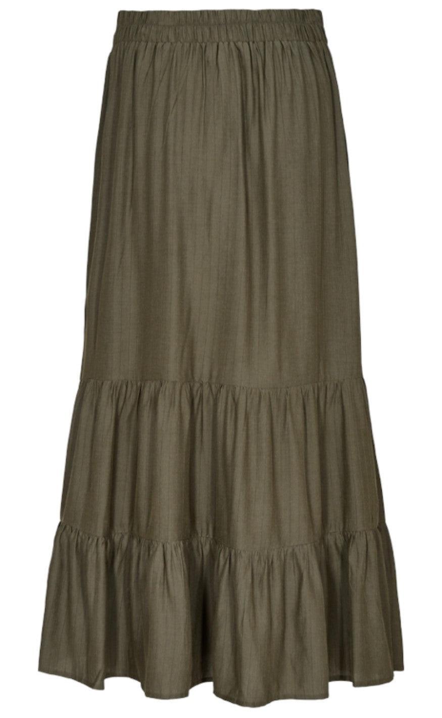 Freequent Nederdel - Ralda - Dusty olive