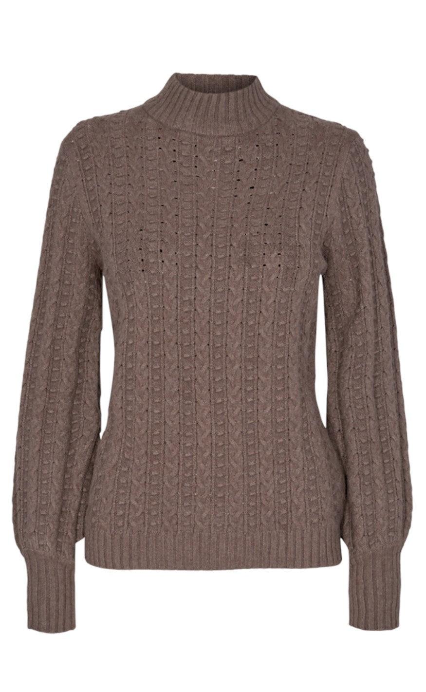 Freequent Pullover - Claura Pattern - Morel Melange
