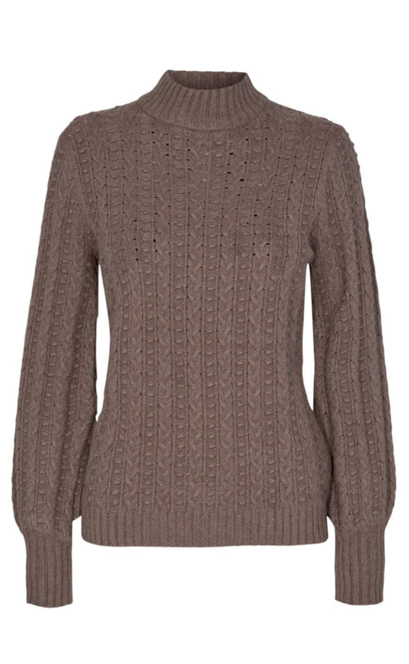 Freequent Pullover - Claura Pattern - Morel Melange