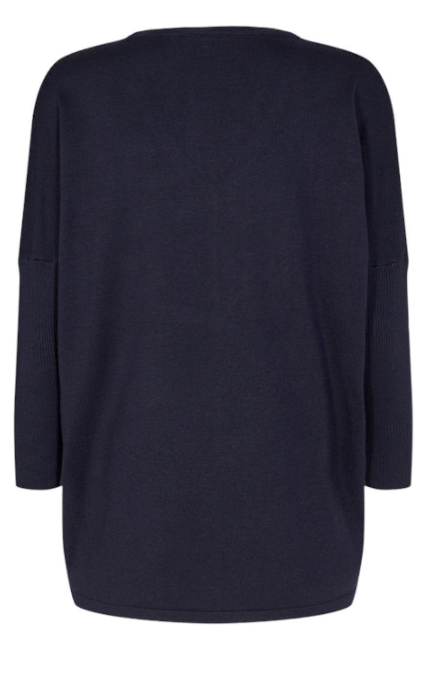 Freequent Pullover - Jone V - Navy