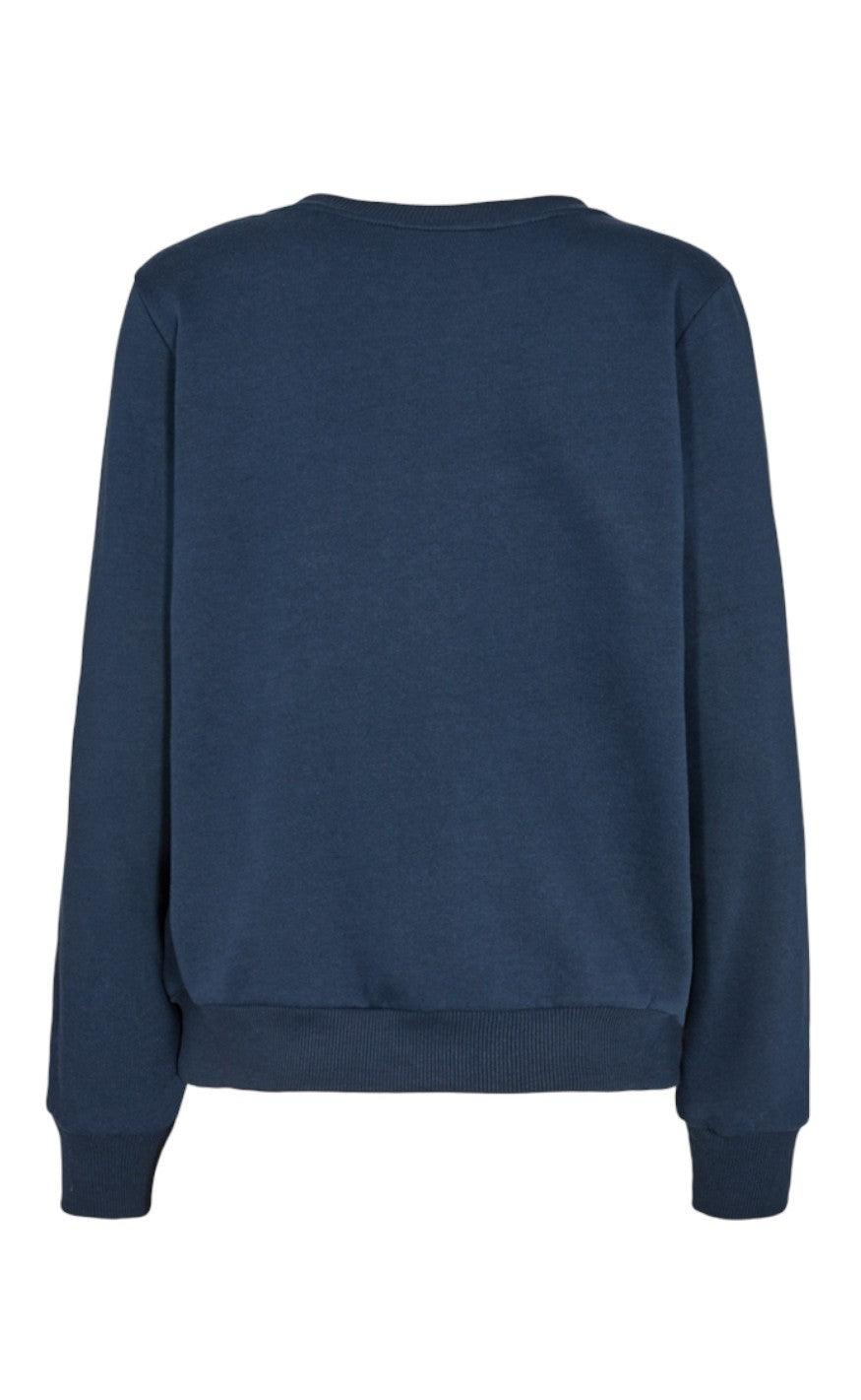 Freequent Pullover - Kamela - Navy