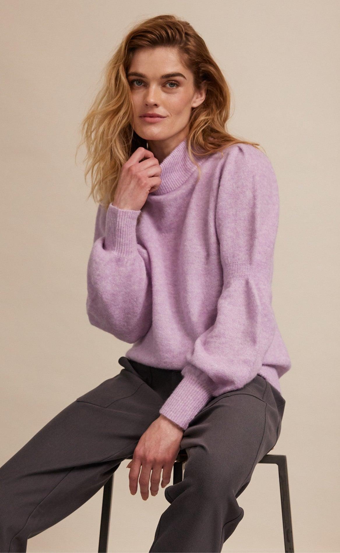 Freequent Pullover Smock - Hilla - Orchid Bloom Melange