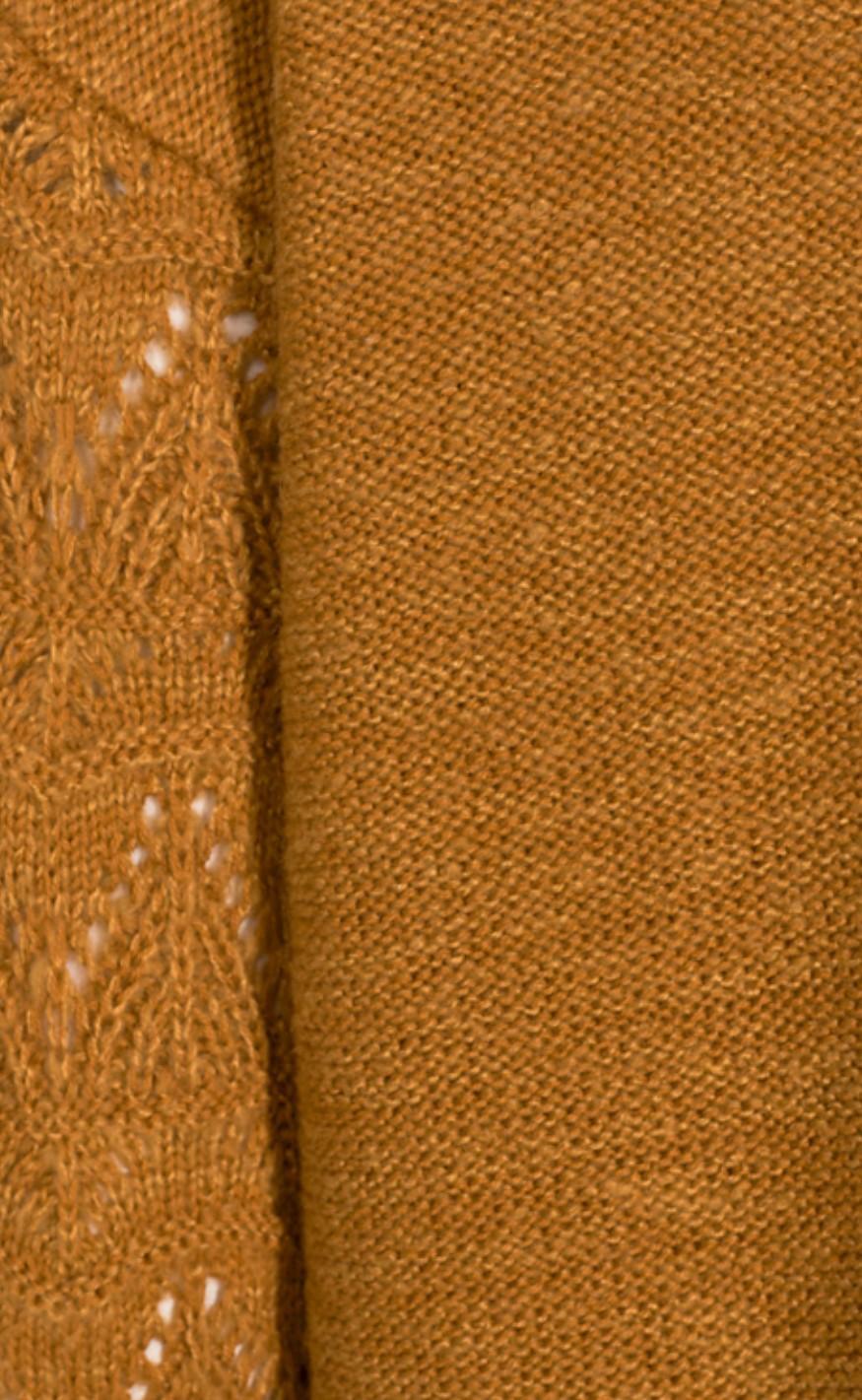 Freequent Pullover - Tina - Bone Brown Melange