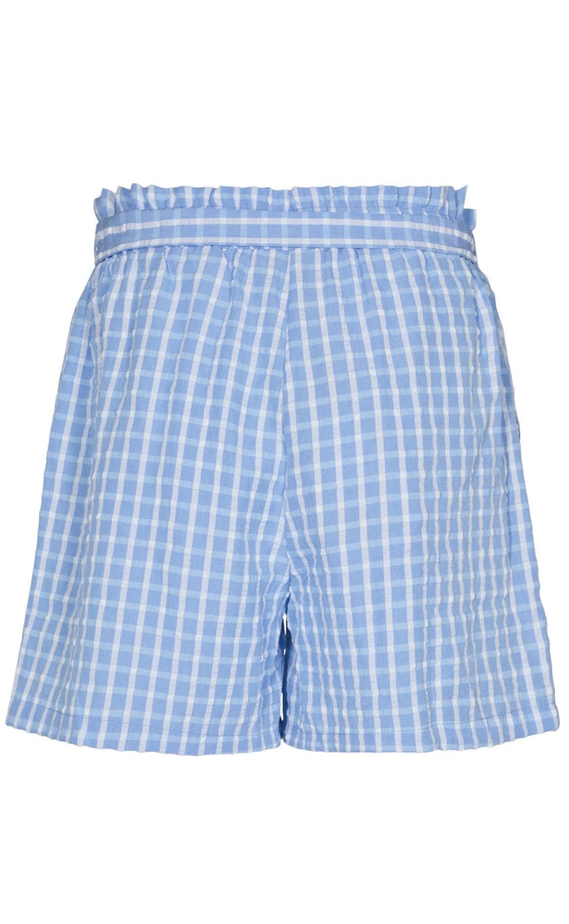Freequent Shorts - Scat - Chambray Blue Mix