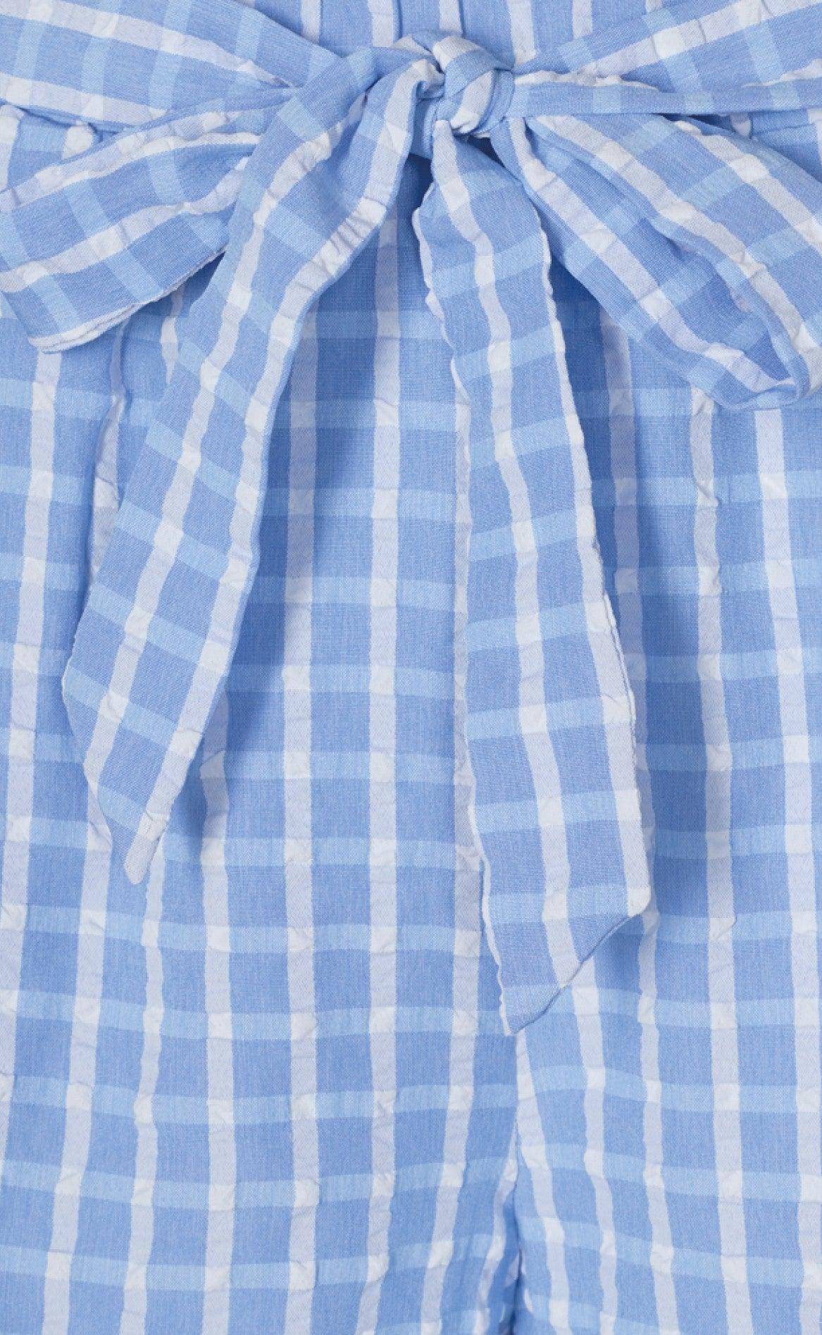 Freequent Shorts - Scat - Chambray Blue Mix