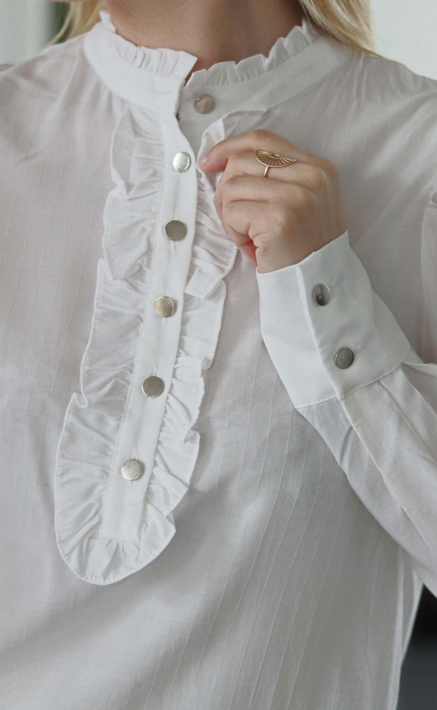 Freequent Skjorte - April - Off White