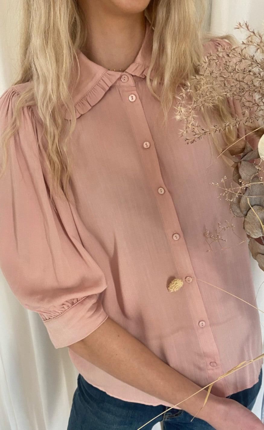 Freequent Skjorte - Ellenor - Pale Mauve