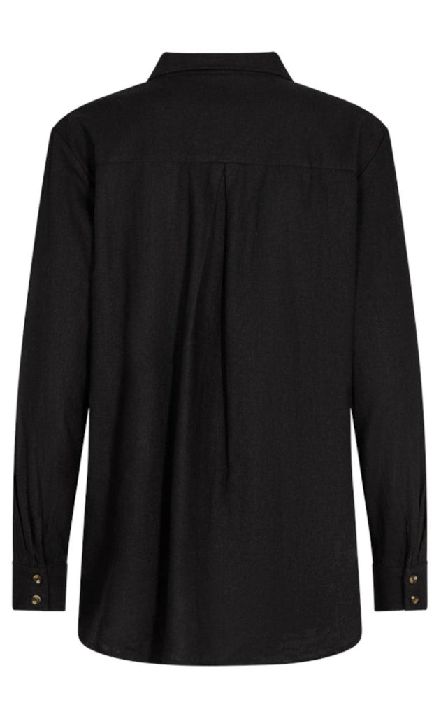 Freequent Skjorte - Lava Simple - Black