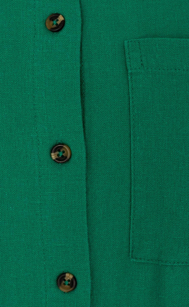 Freequent Skjorte - Lava Simple - Pepper Green