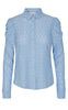 Freequent Skjorte - Milady - Chambray Blue