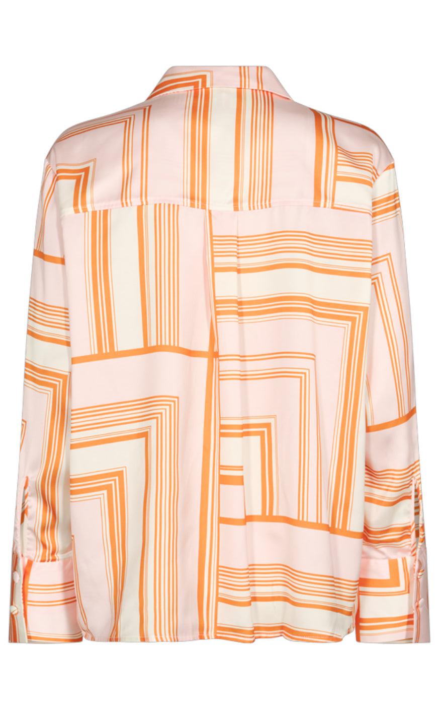 Freequent Skjorte - Semia - Flame Orange