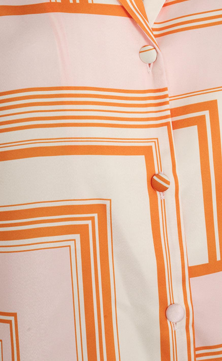 Freequent Skjorte - Semia - Flame Orange
