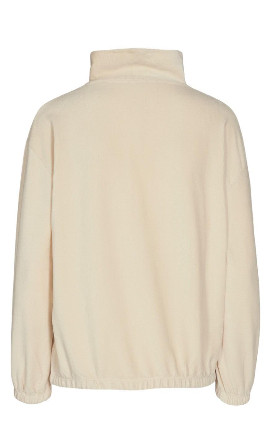 Freequent Sweater - Irene Collar - Birch