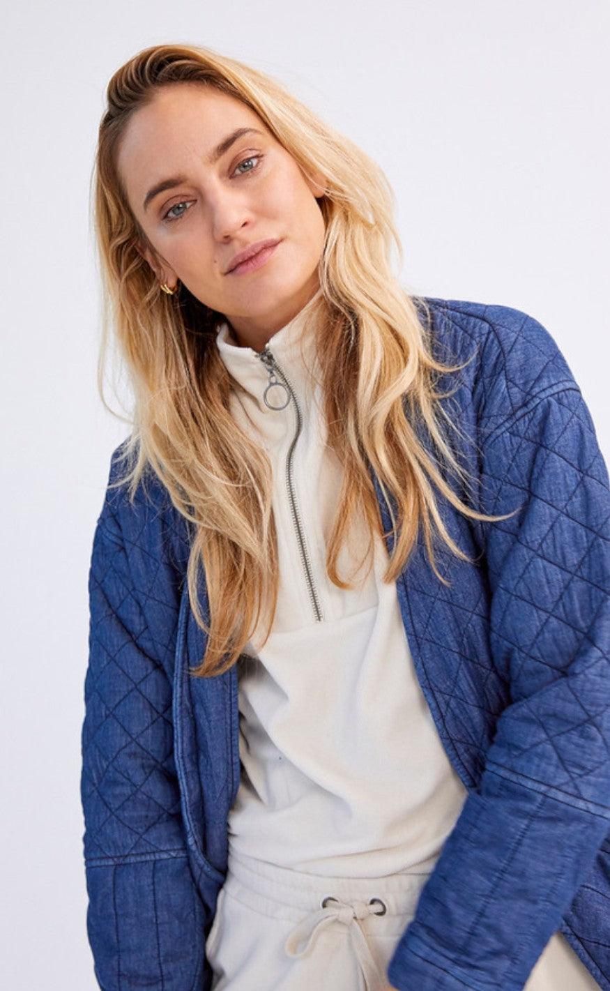 Freequent Sweater - Irene Collar - Birch