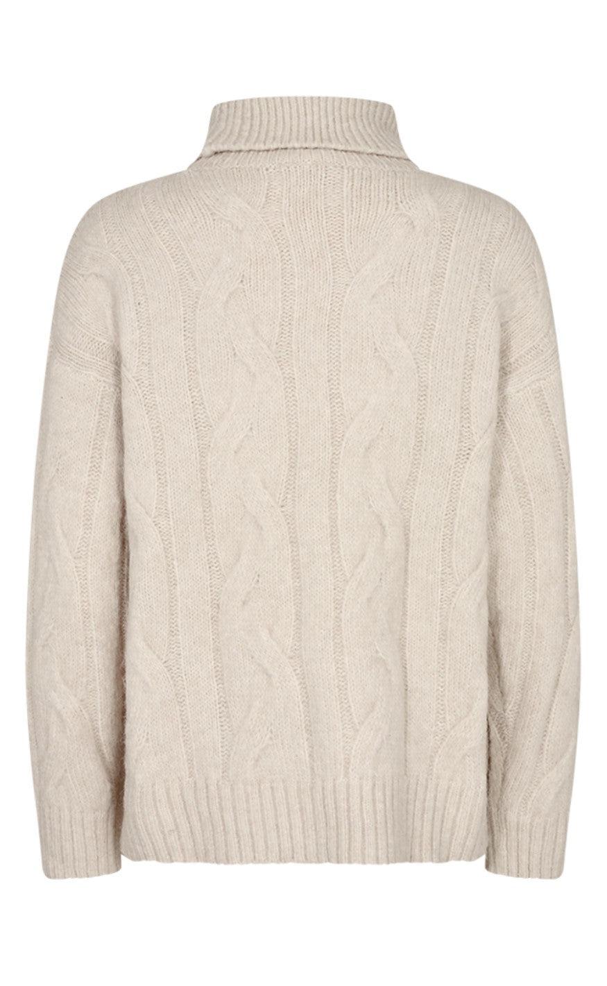 Freequent Sweater - Satina - Moonbeam Melange
