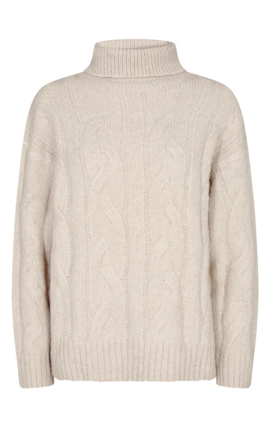 Freequent Sweater - Satina - Moonbeam Melange