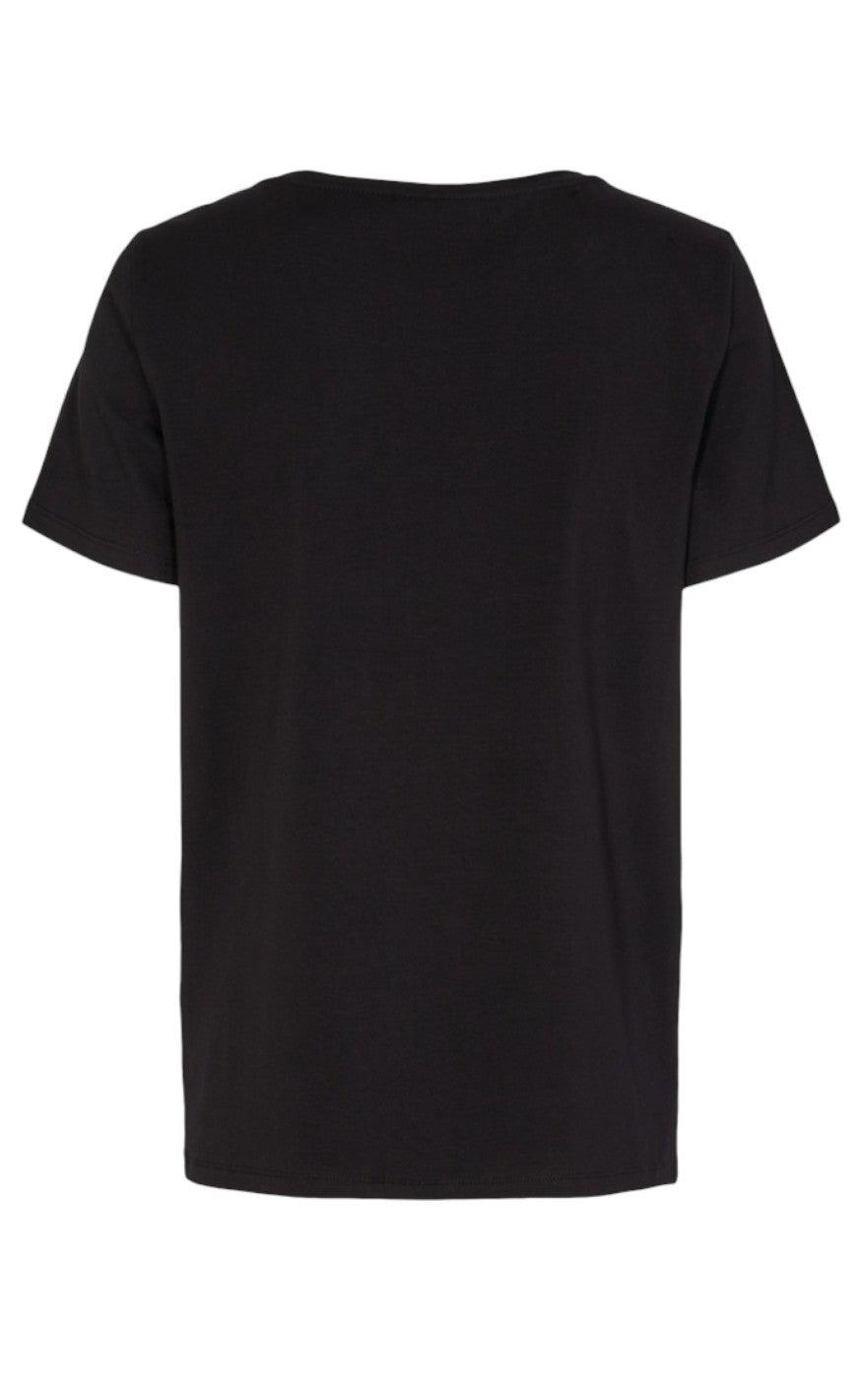 Freequent T-shirt - Anola - Black