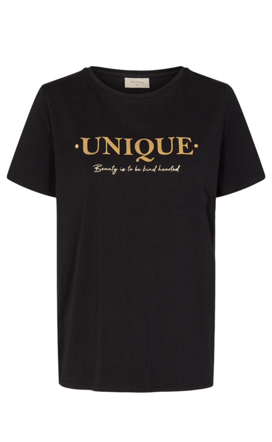 Freequent T-shirt - Anola - Black