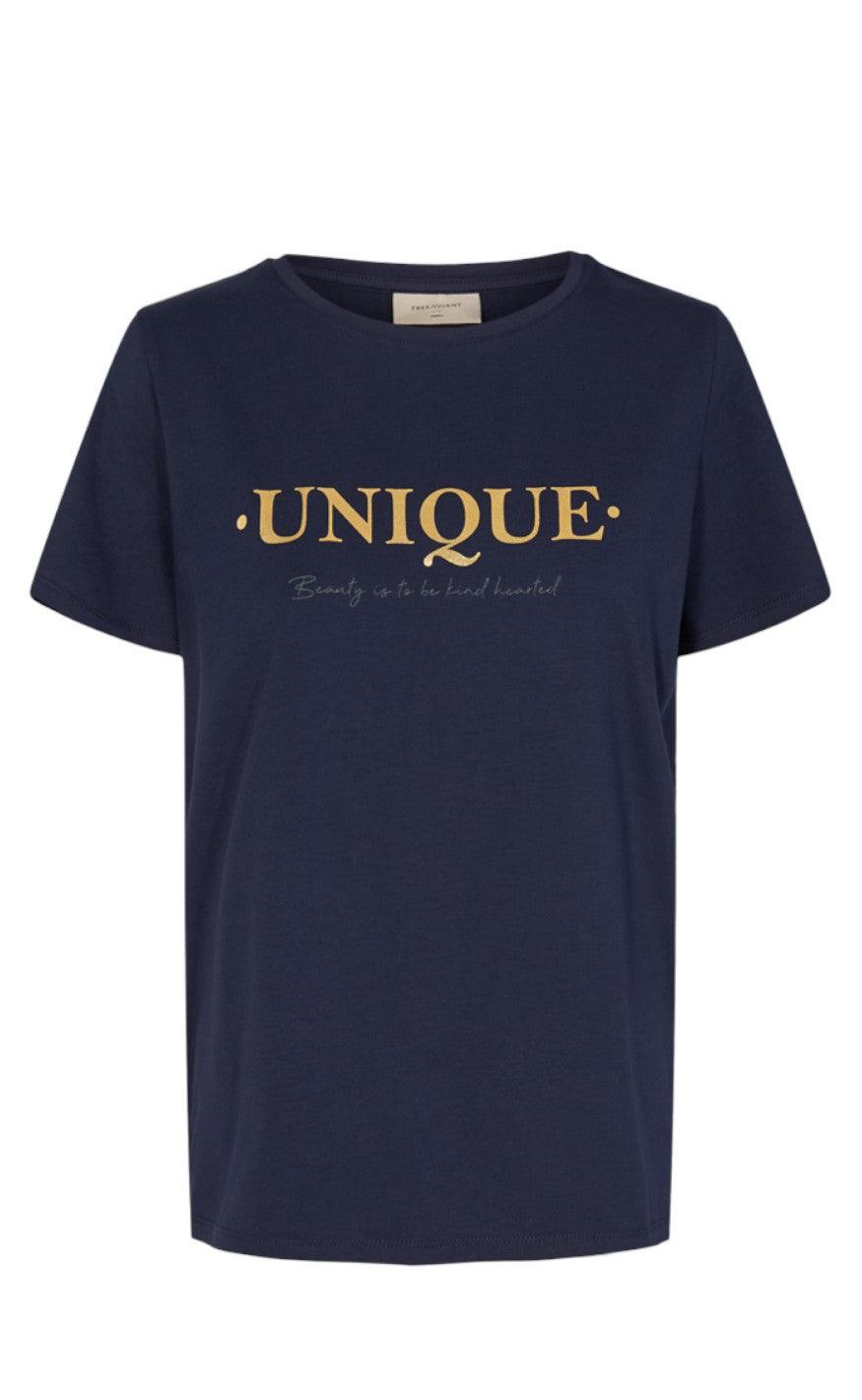 Freequent T-shirt - Anola - Navy