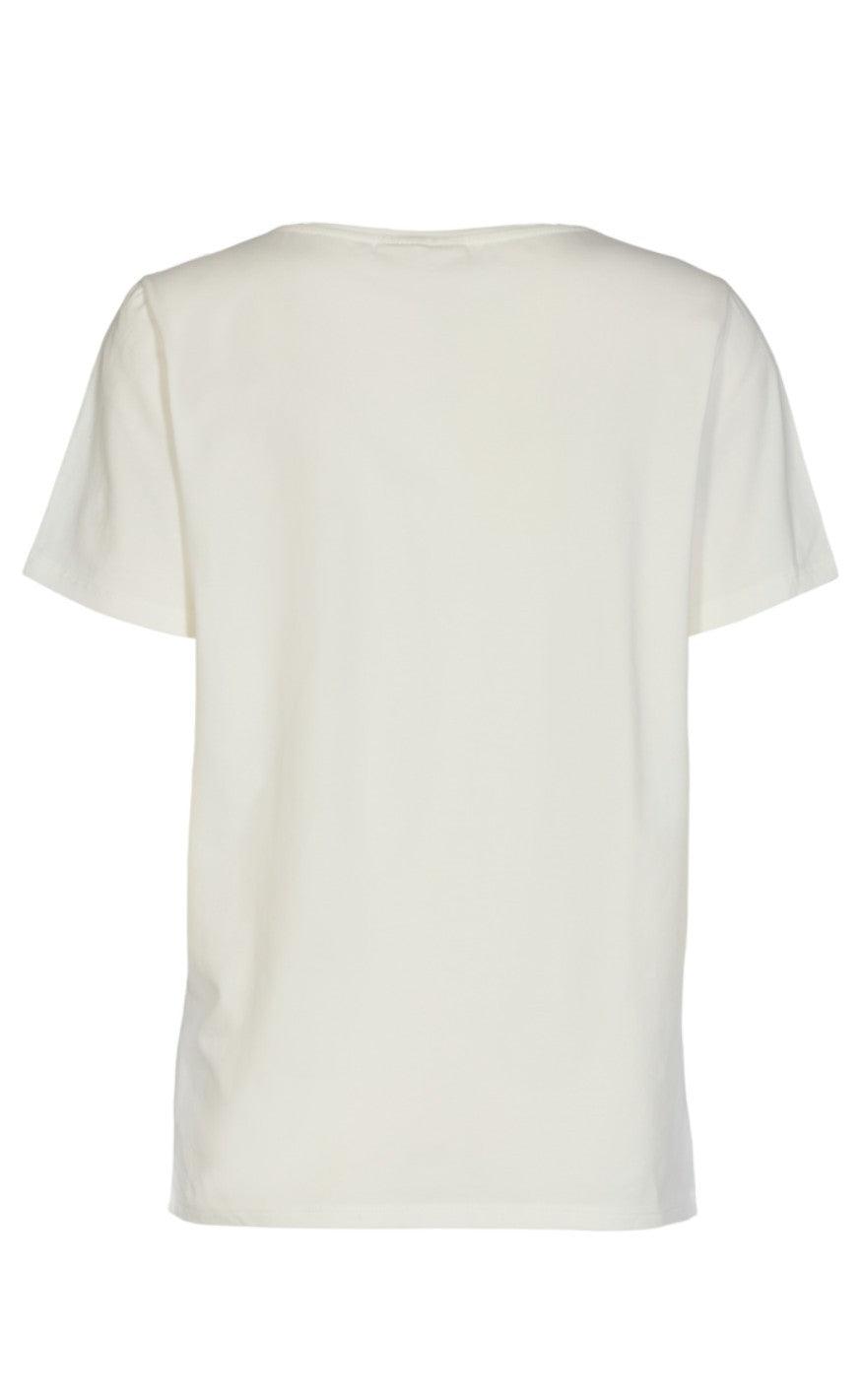 Freequent T-shirt - Anola - Off White