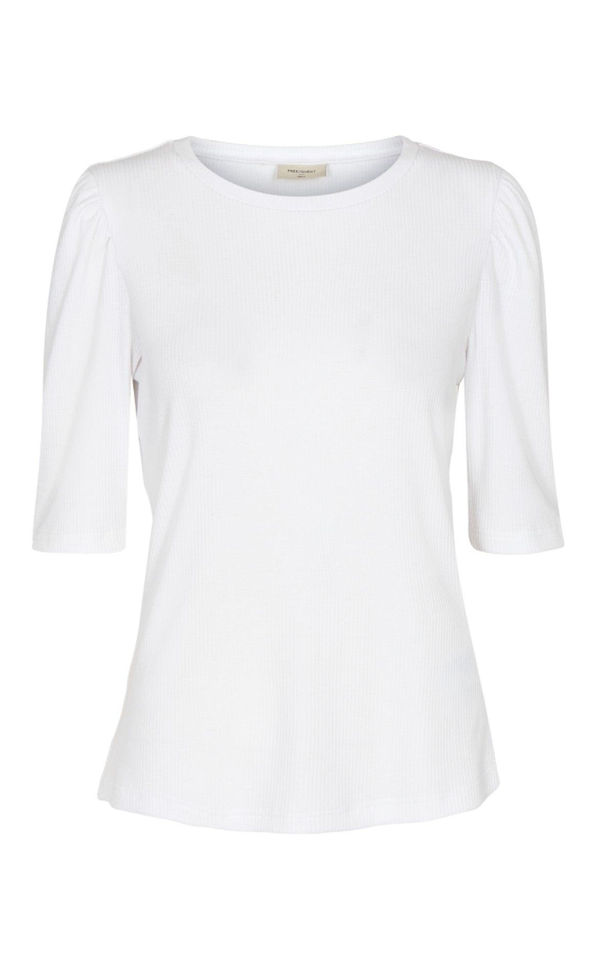 Freequent T-shirt - Essential - Brilliant White
