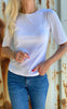Freequent T-shirt - Essential - Brilliant White