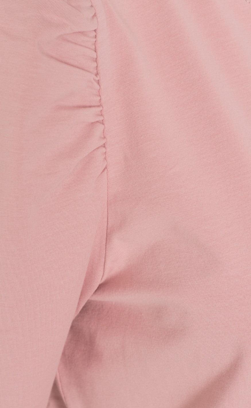 Freequent T-shirt - Fenja Puff - Pale Mauve