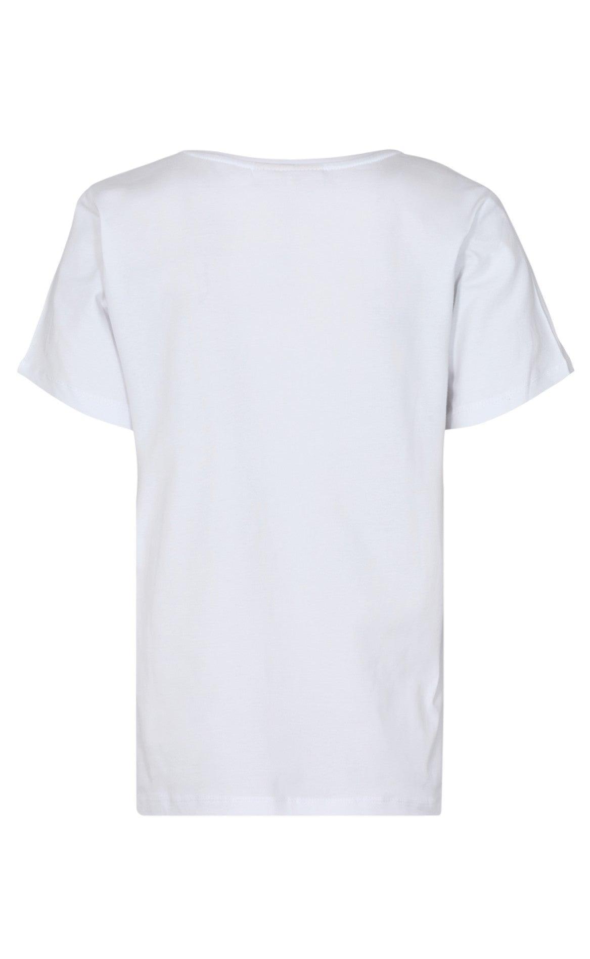 Freequent T-shirt - Fenjal - Brilliant White