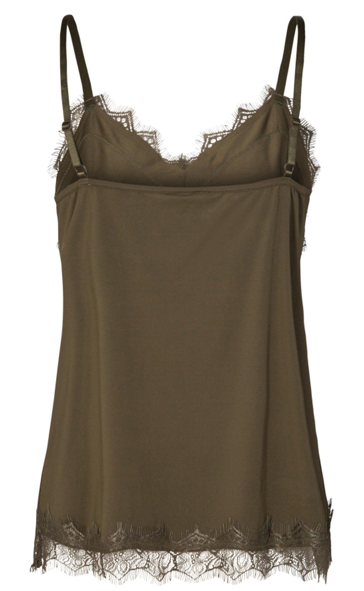 Freequent Top - Bicco - Olive Night