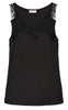 Freequent Top - Bicco Rib - Black