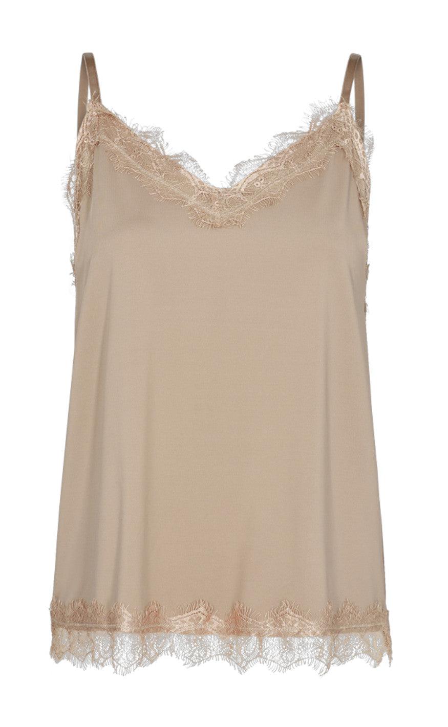 Freequent Top - Bicco Strap - Desert Taupe