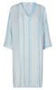 Freequent Tunika - Dea Flounce - Chambray  Blue Mix
