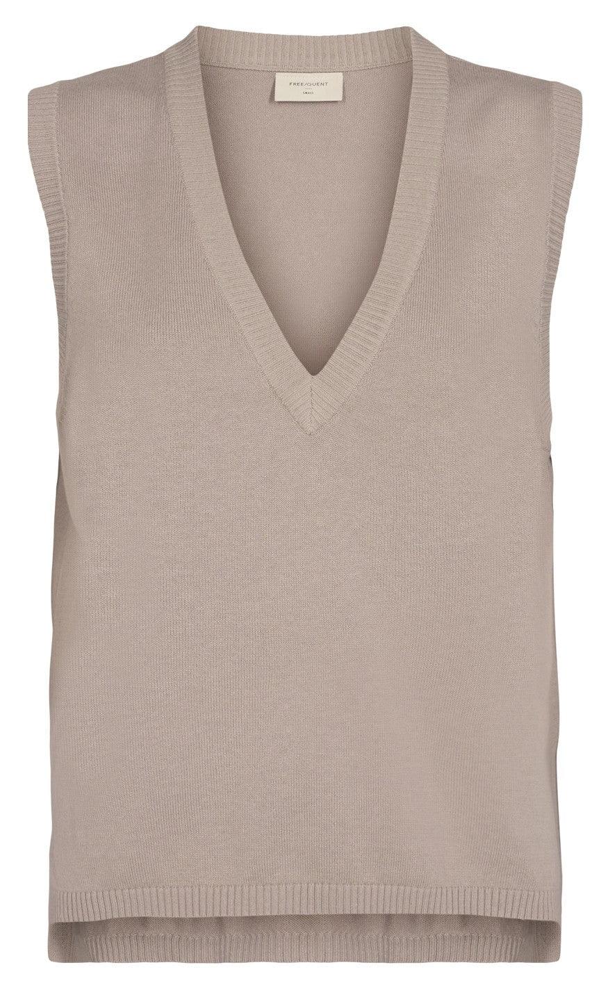 Freequent Vest - Amazy - Cobblestone
