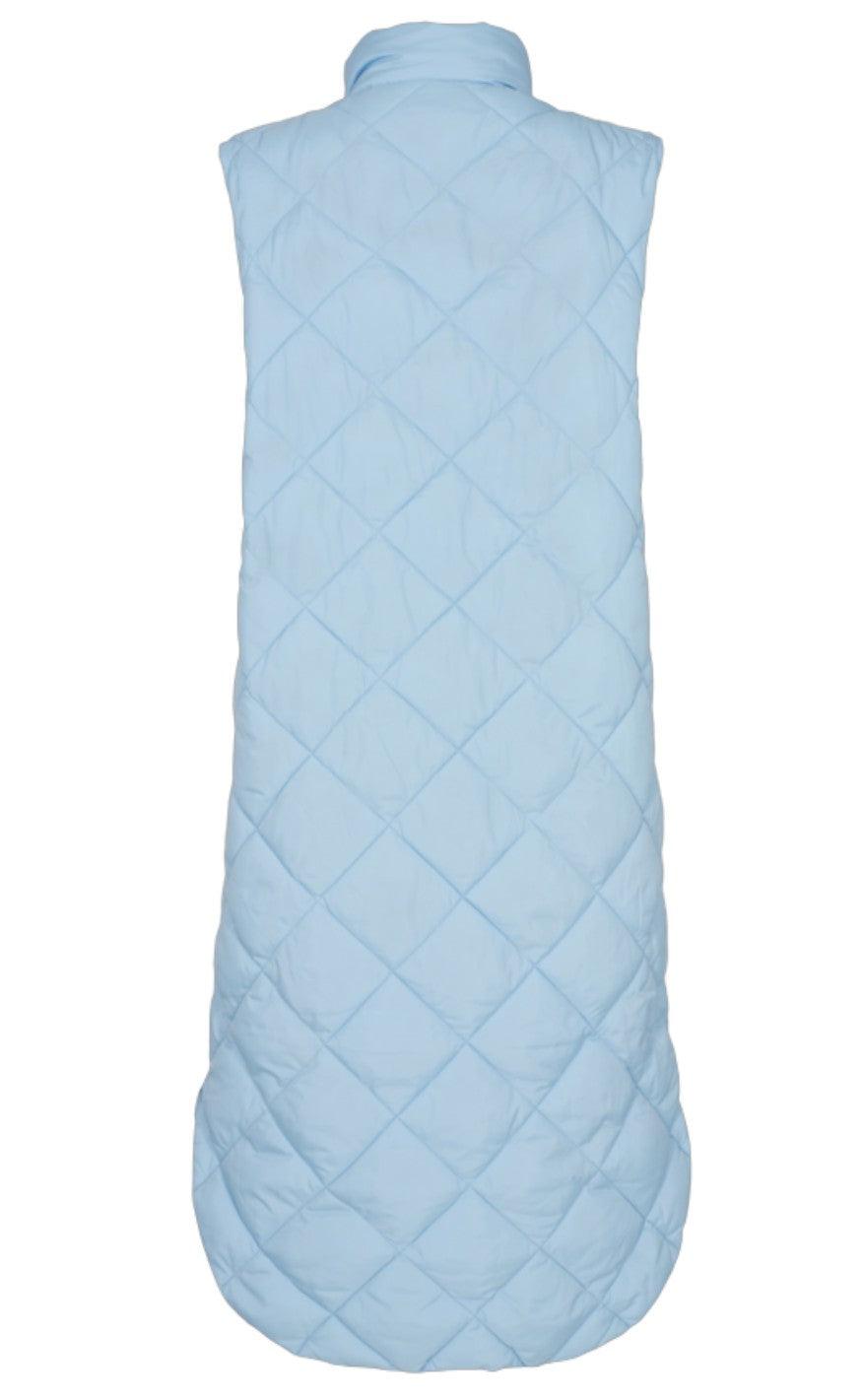 Freequent Vest - Olga - Chambray Blue
