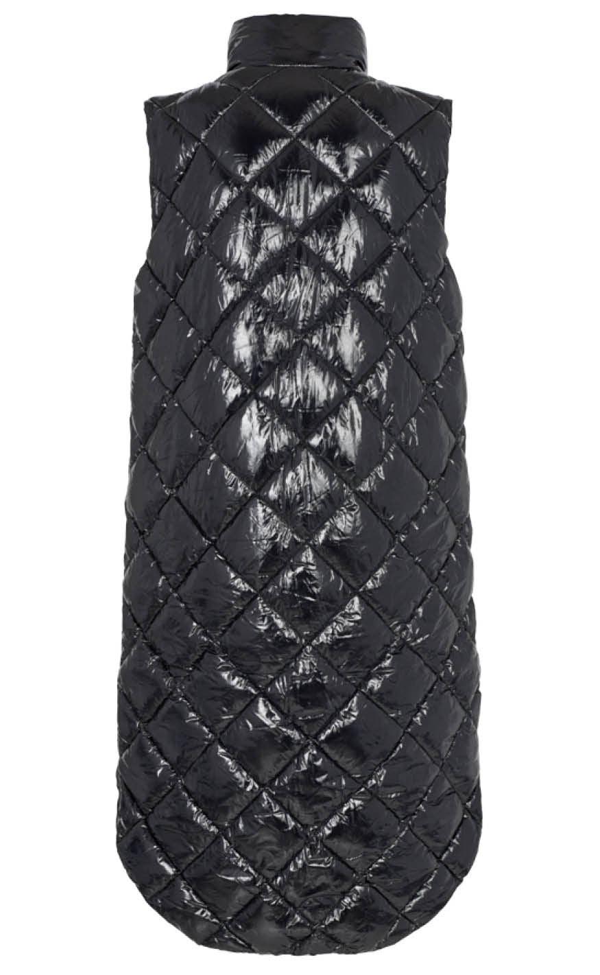 Freequent Vest - Olga Gloss - Black