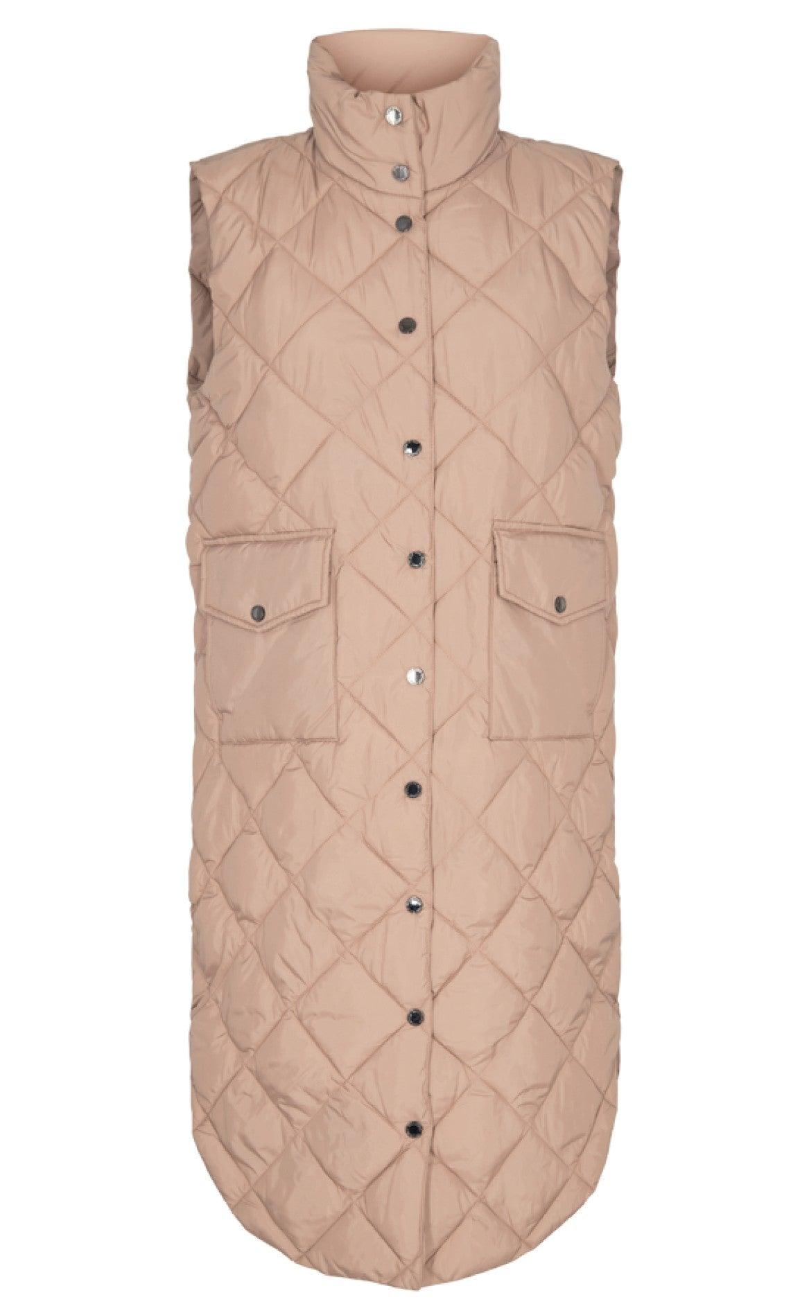 Freequent Vest - Olga - Silver Mink