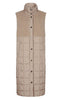 Freequent Vest - Olga Teddy Pre - Silver Mink