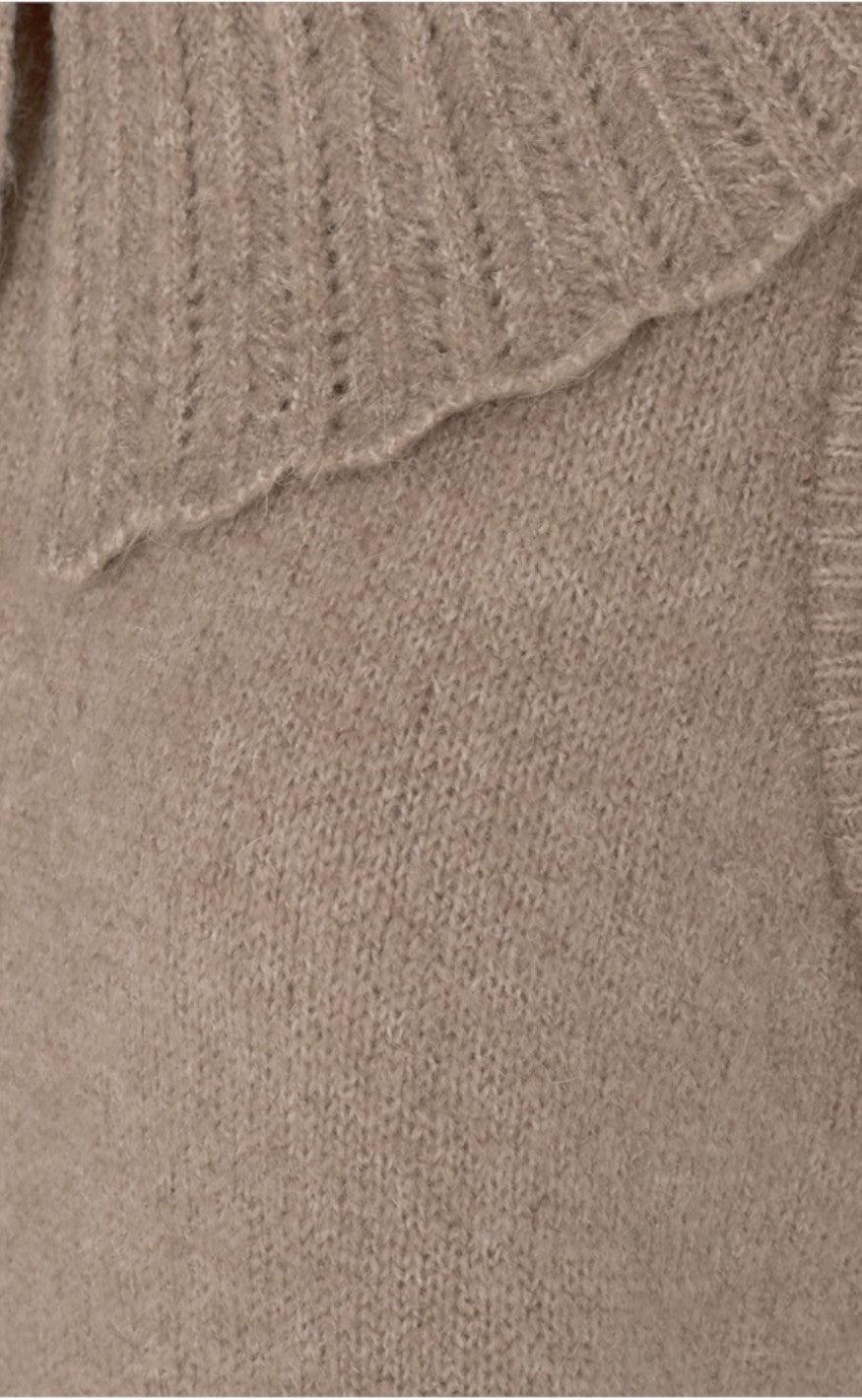 Freequent Vest - Sila - Silver Mink Melange