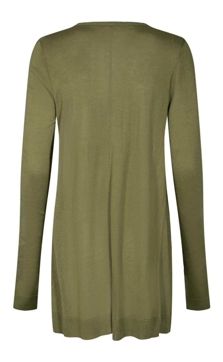 Freequent cardigan - Elina - Burnt Olive