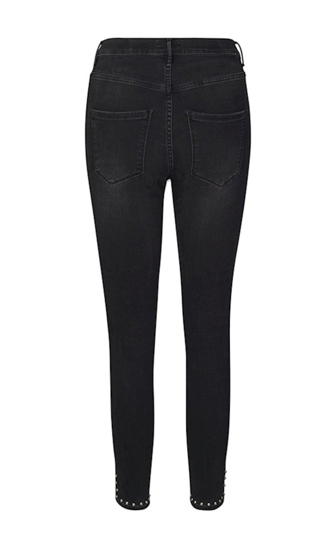 GLOBAL FUNK ONE C STUD JEANS ASPHALT BLACK