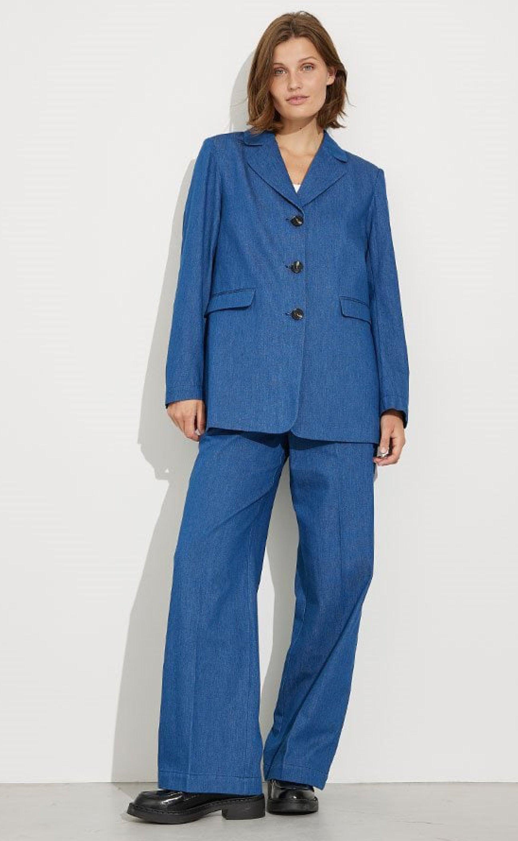 Global Funk Bukser - Cienne-G - Mid Indigo