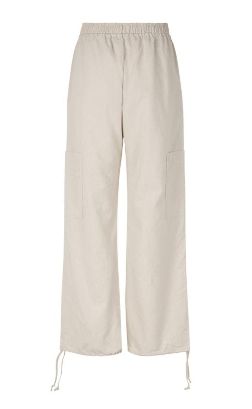 Global Funk Bukser - Lana Li-G - Natural Linen