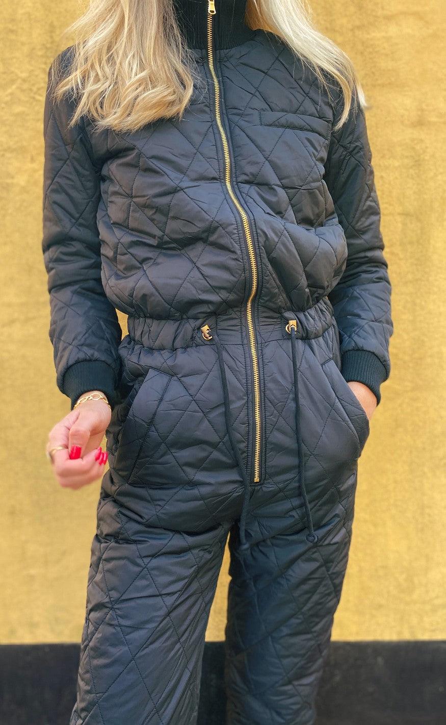 Global Funk Flyverdragt / Termodragt - Isolde Gold - Black