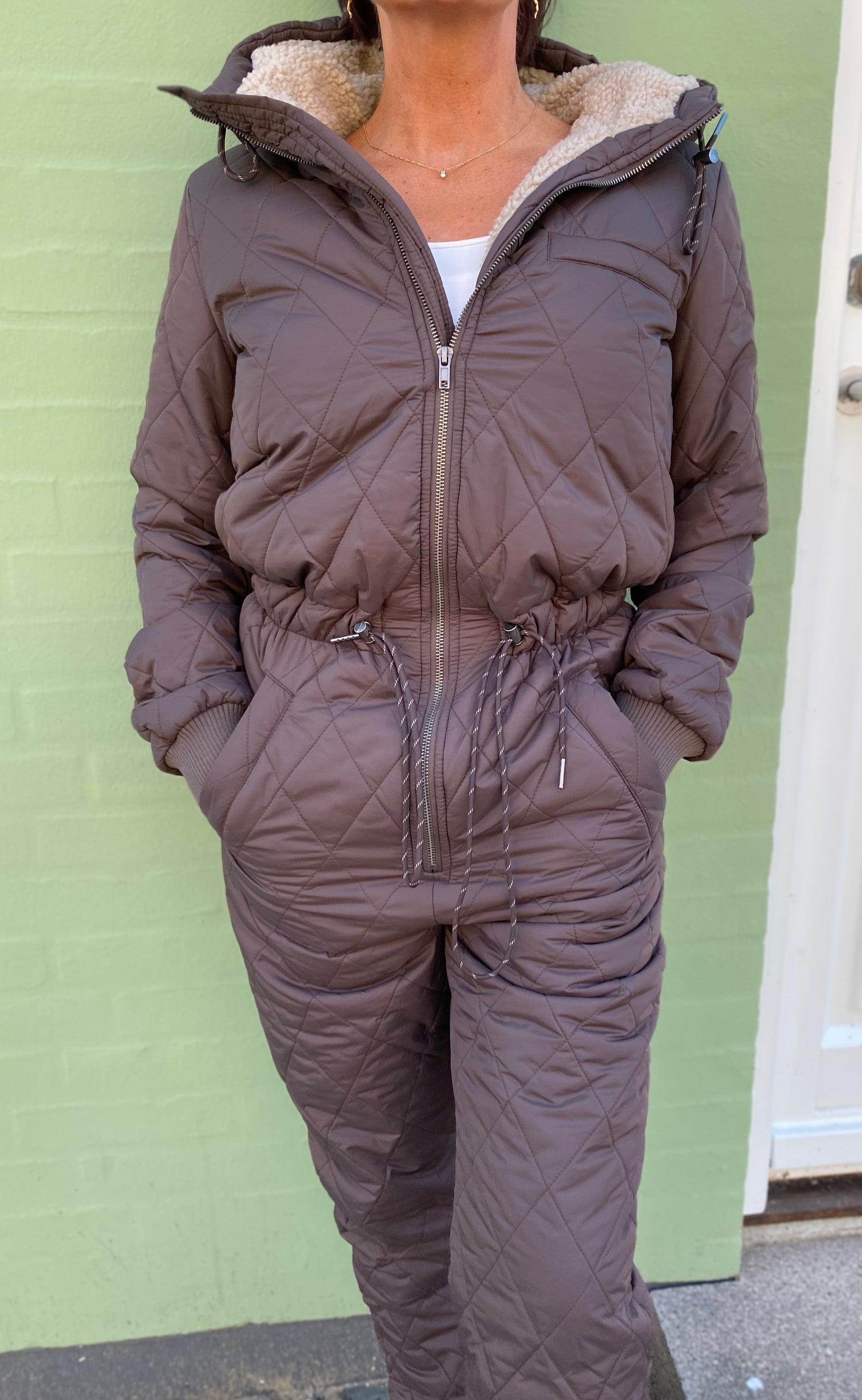 Global Funk Flyverdragt / Termodragt - Isolde T Teddo Recycled - Dark Mocca