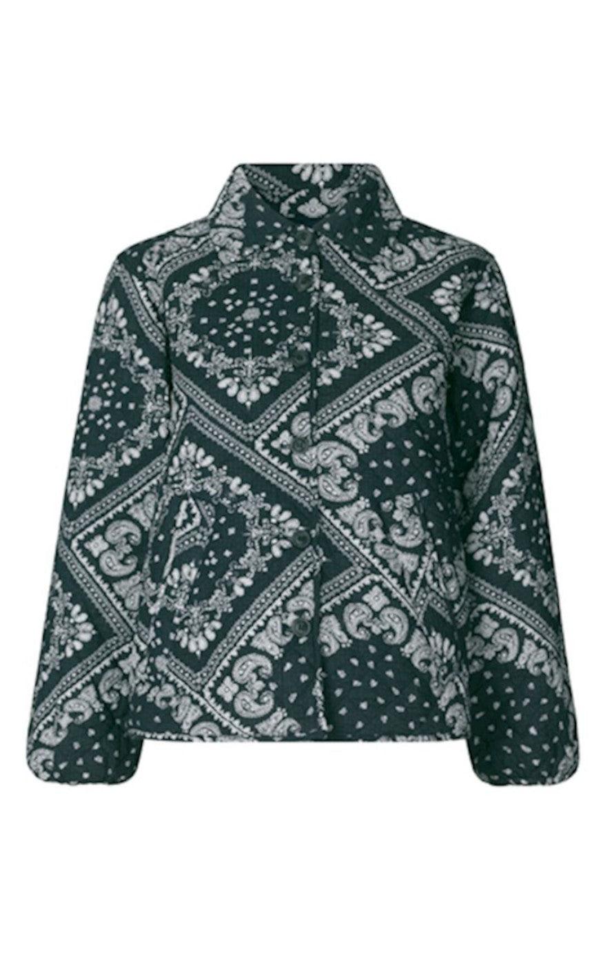 Global Funk Jakke - Marrit - Dark Paisley