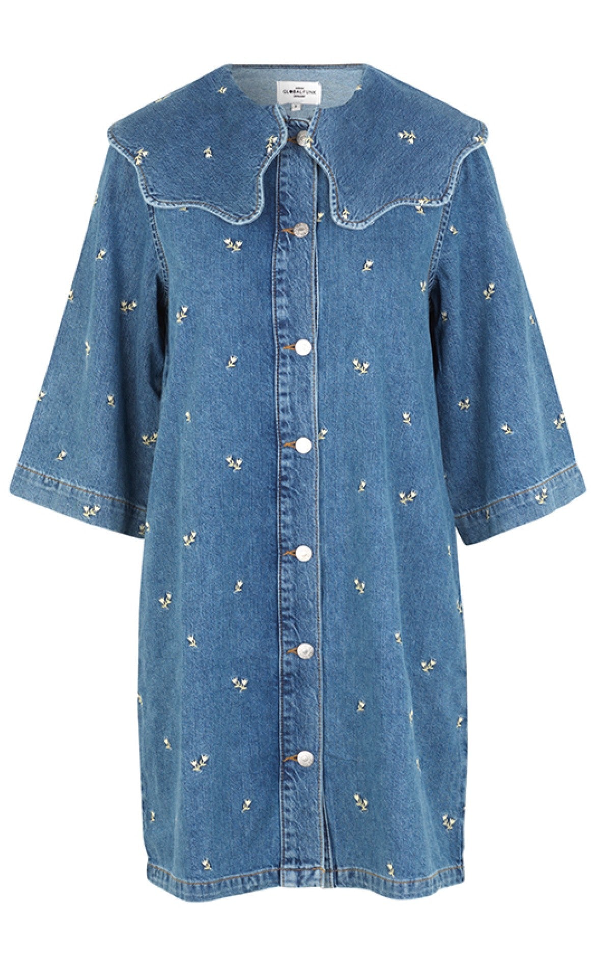 Global Funk Kjole - Kendell-G - Retro Blue