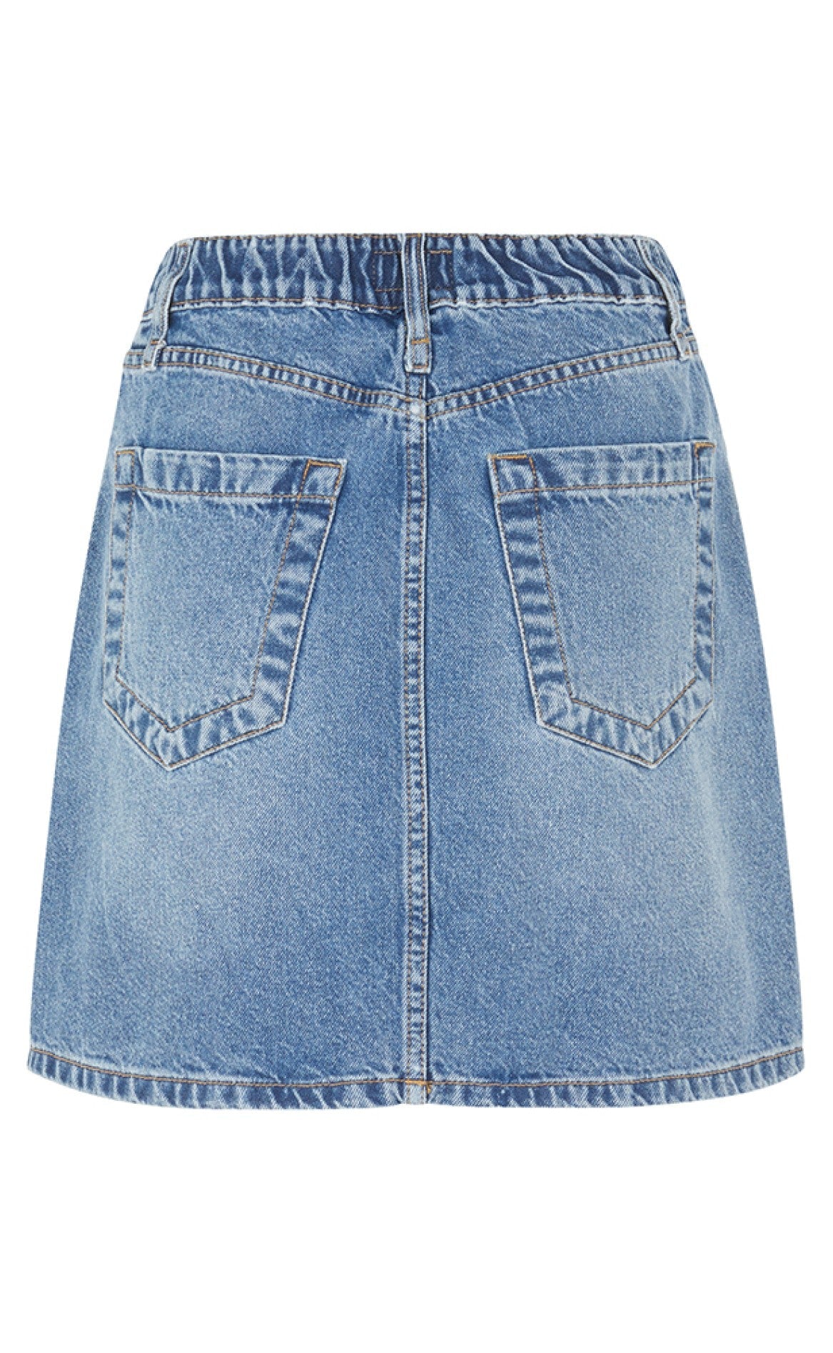 Global Funk Nederdel - Melea-G - Mid Vintage Blue