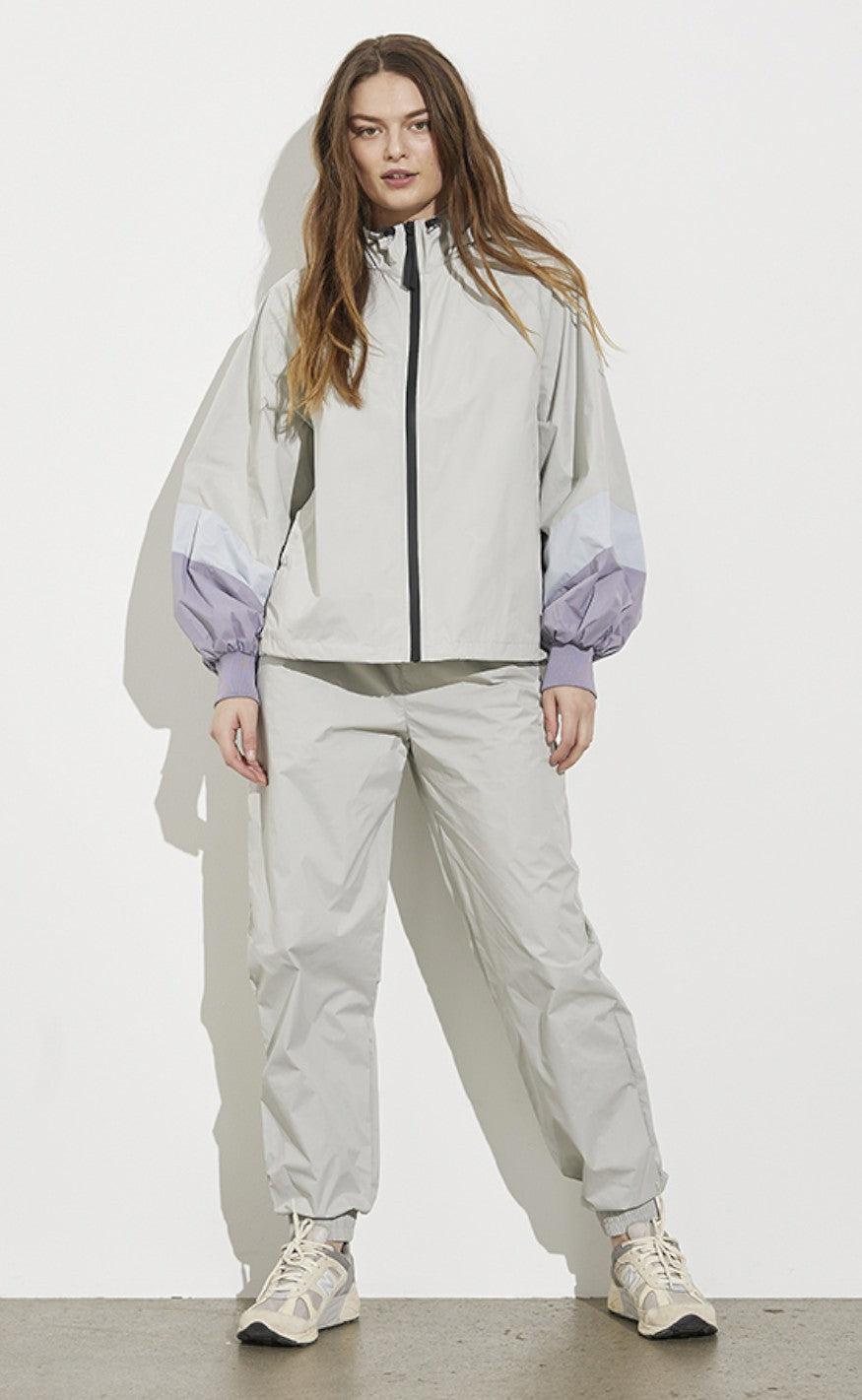 Global Funk Regnjakke - G-Angela Recycled - Fog